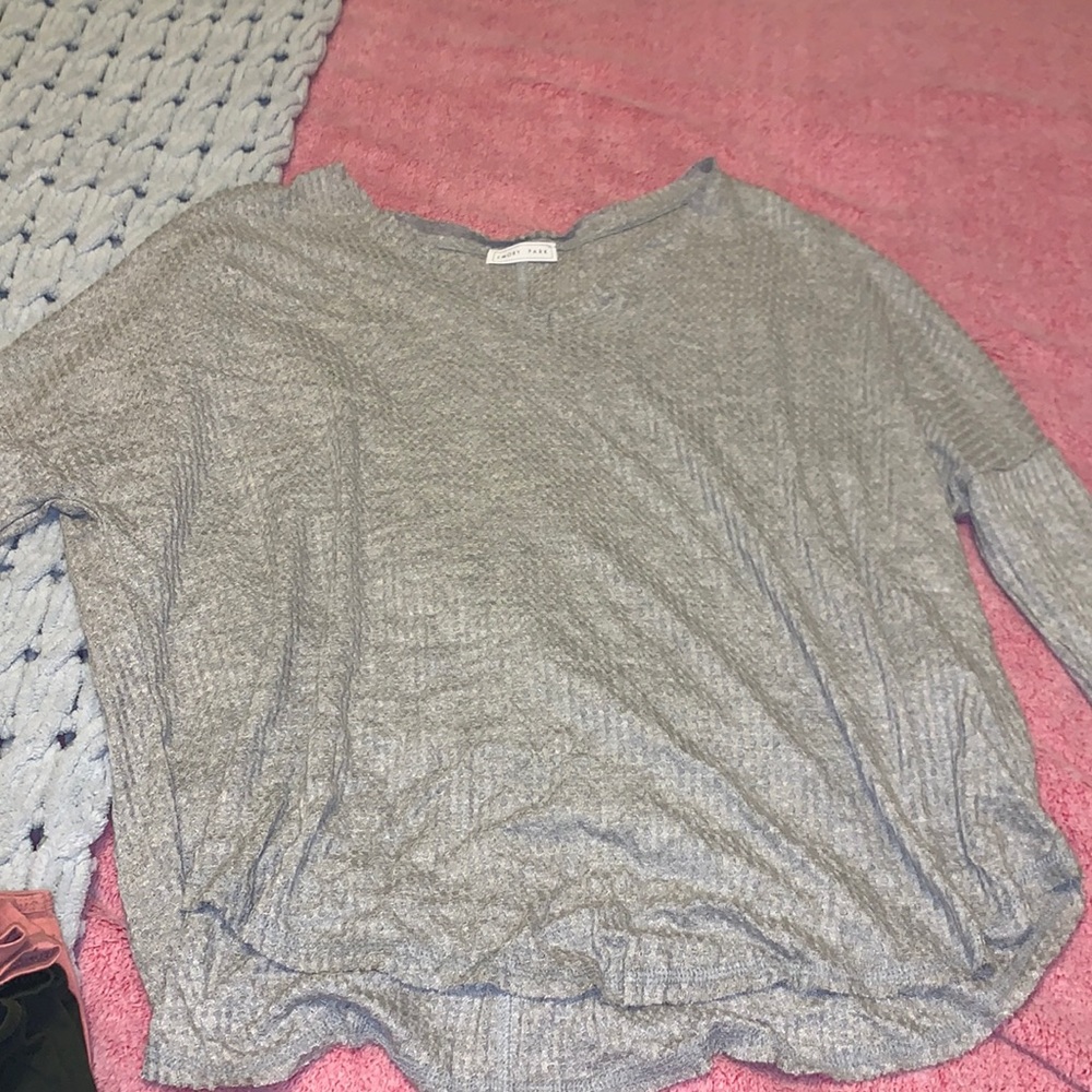 Grey sweater